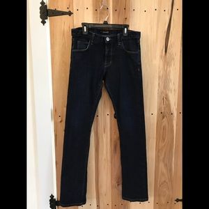 Diamond Supply Button Fly Slim Jeans